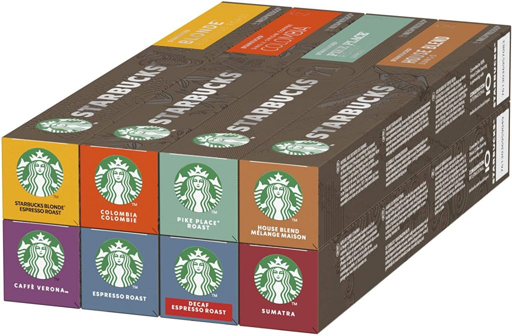 Starbucks nespresso capsules