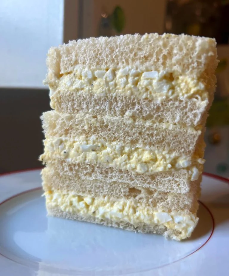 A stack of Tamago sando